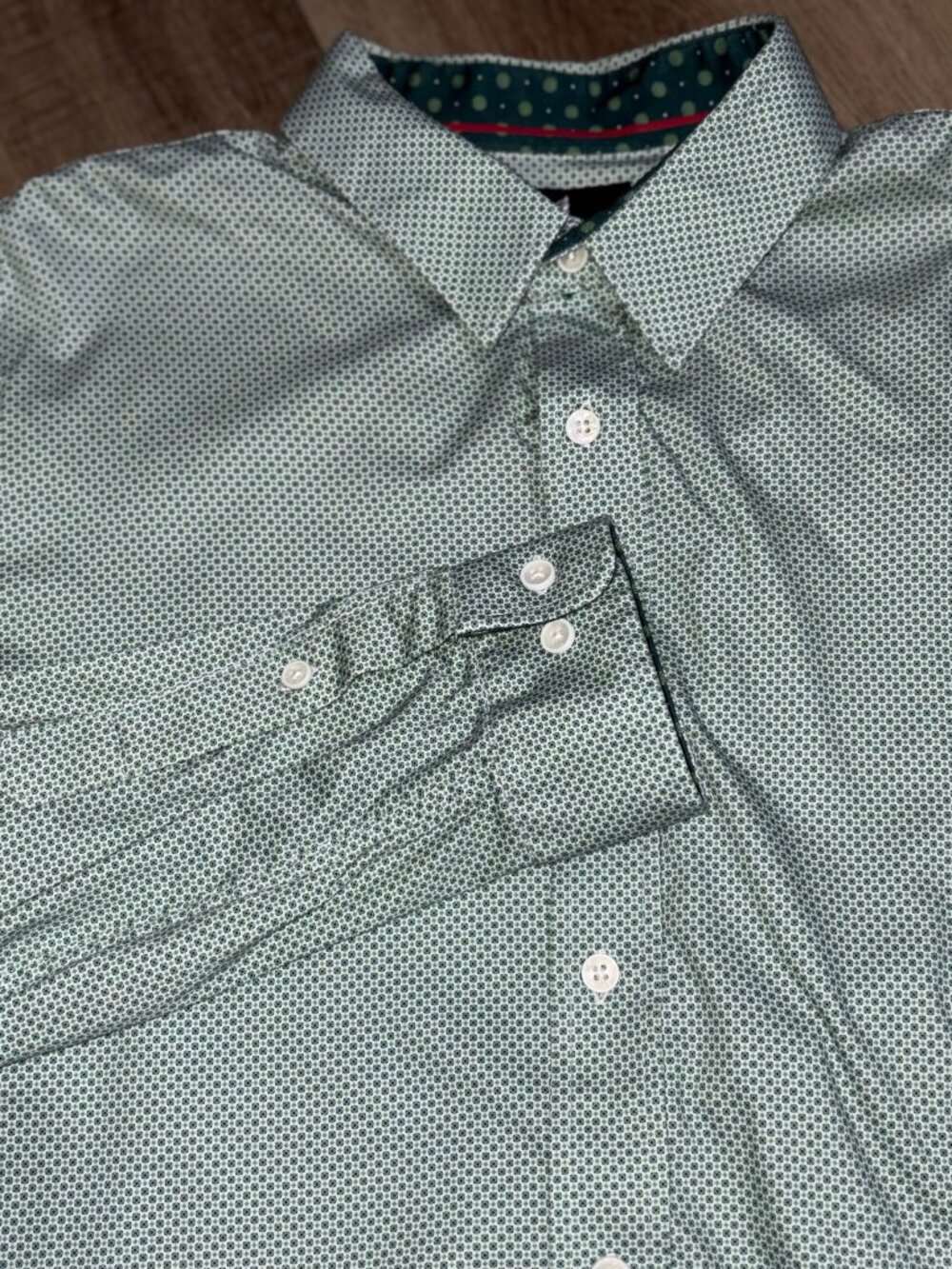 BUTTERCLOTH Long Sleeve Button Up Shirt Men's Large